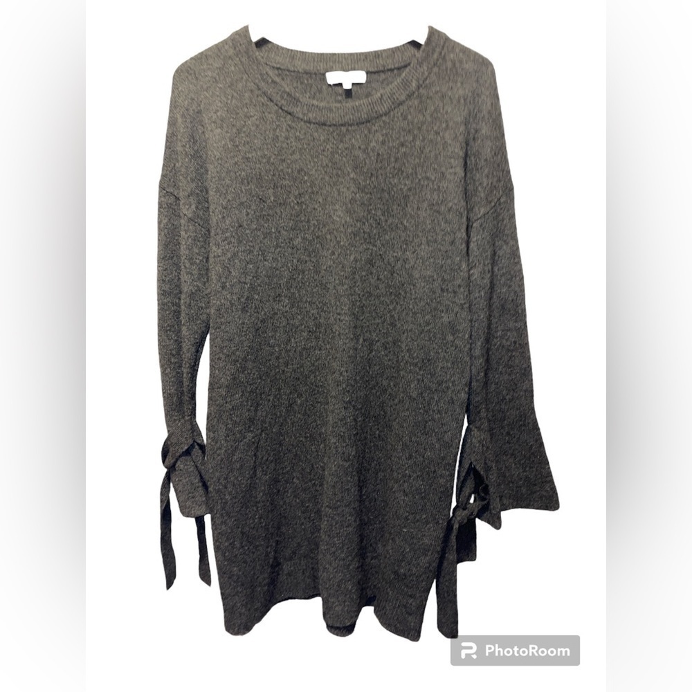 Madewell gray merino wool sweater dress medium